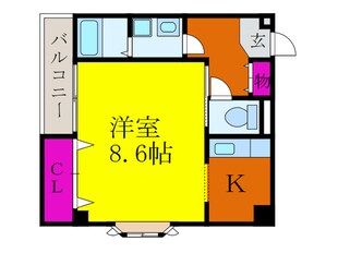 ＲＵＭＯＲの物件間取画像